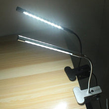 Clip on LED USB Light Flexible Reading Touch Desk Lamp