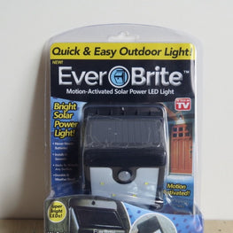 Solar 4 LED Sensor Lights Outdoor Solar