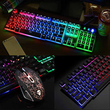 Kuiying T6 illuminated keyboard and mouse set