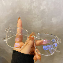 Women's Fashion Square Large Frame Anti-blue Light Glasses