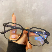 Women's Fashion Square Large Frame Anti-blue Light Glasses