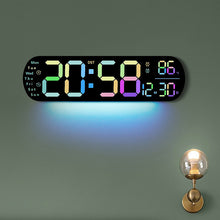 Multifunctional Clock Living Room Clock Large Screen LED Digital Alarm Clock Timing