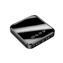 Mini Power Bank 20000 MAh Portable Mirror Digital Display Power Bank