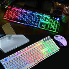 Kuiying T6 illuminated keyboard and mouse set