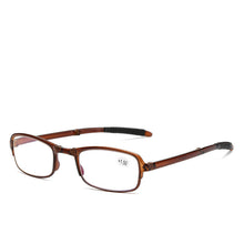 Men's And Women's Folding Portable Blue Film Reading Glasses