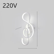 led wall lamp nordic minimalist bedroom bedside lamp