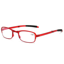 Men's And Women's Folding Portable Blue Film Reading Glasses