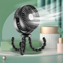 Octopus Stroller Deformation Portable Handheld USB Fan