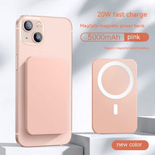 Wireless Fast Charging Mini Back Clip Magnetic Power Bank