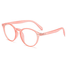 Double nail round frame anti-blue glasses frame