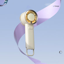 Ice Cooling Fan Handheld USB Rechargeable